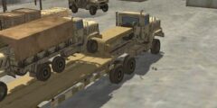 Transport Army vehicle truck driving